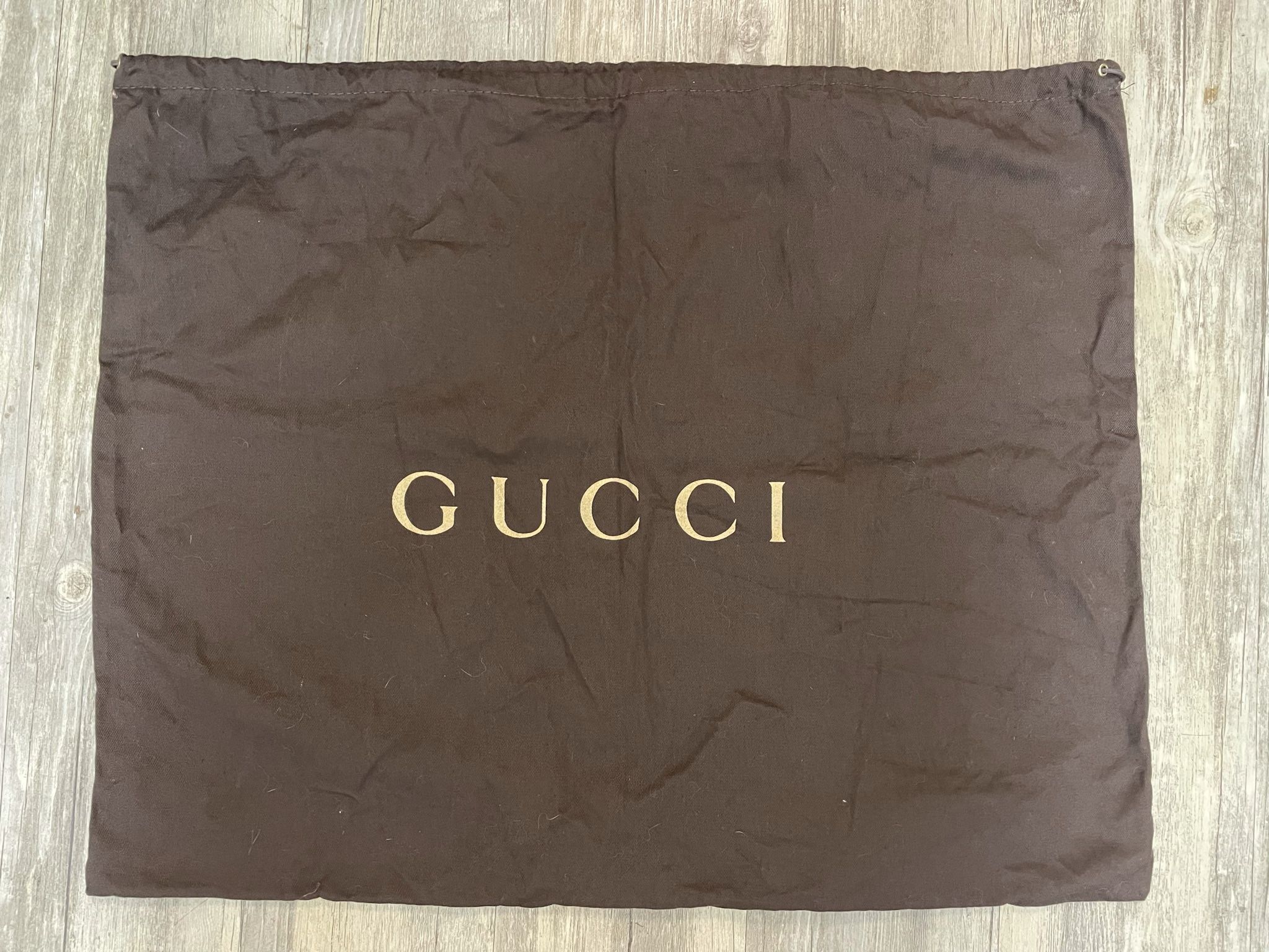  Large Gucci Made In Italy Purse Dust Tote 