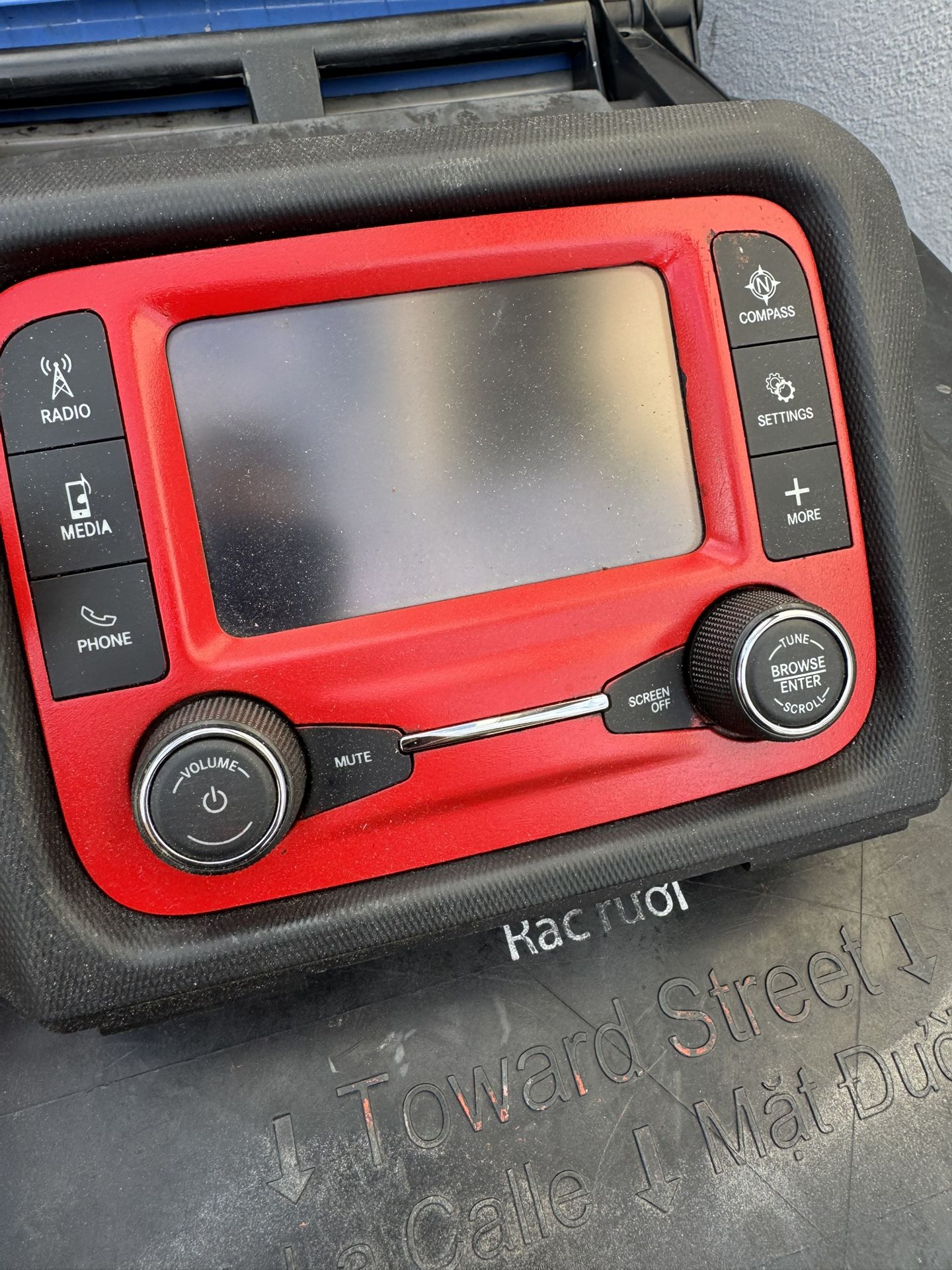2021 Jeep Head Unit Radio
