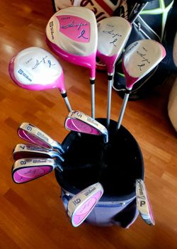 Wilson⛳️"Lady's" Breast Cancer Awearness Complete Golf Set...🌟