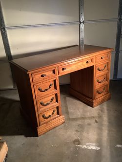 Fully Finished DOVETAIL Classic Office Desk Vintage