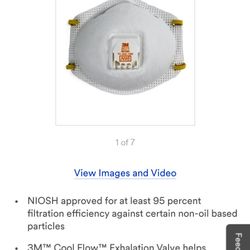 3M N95 Mask - 10 Per Box $20 Each