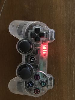 Sony PlayStation ps3 wireless controller clear new
