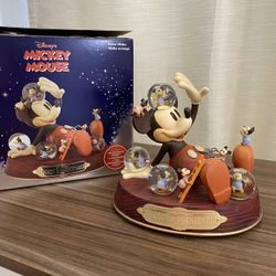 Garage Sale Vintage Disney Mickey’s Nightmare Musical Snow Globe