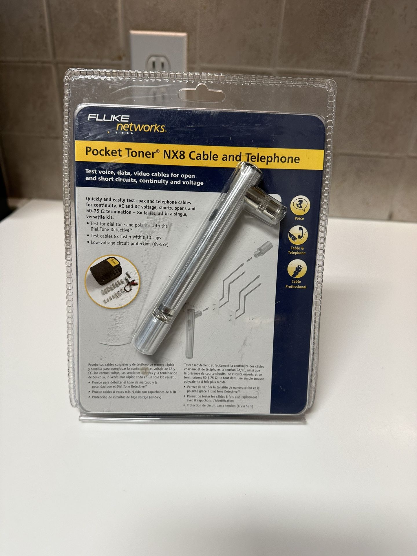 Pocket TONER NX8 Cable and Telephone