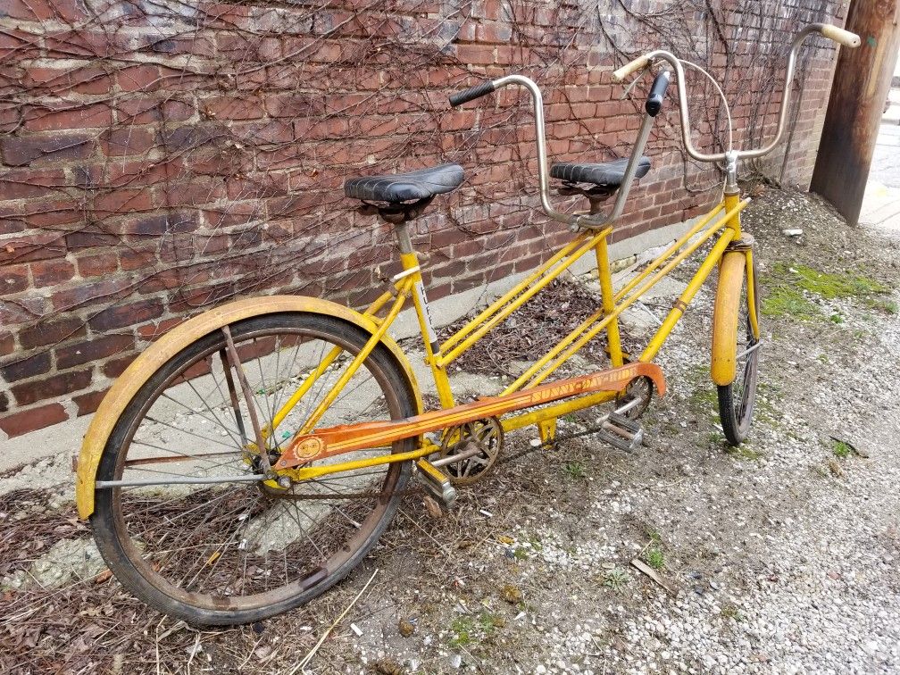 Huffy sunny day ride tandem best sale bicycle