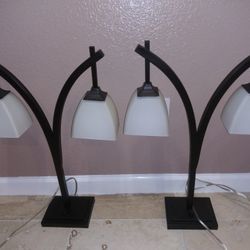 Lamps With Bulbs , Open Box Never Used