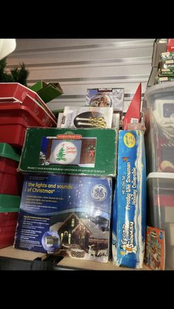 Tons Of Christmas decorations, lights, ornaments, and much more