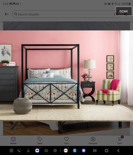 Full Size Metal Bedframe