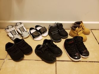 Jordan ..nikes and boots