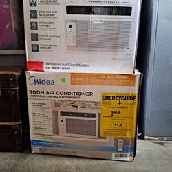 Two Window Air Conditioning Units