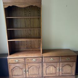 Solid Wood Book Case