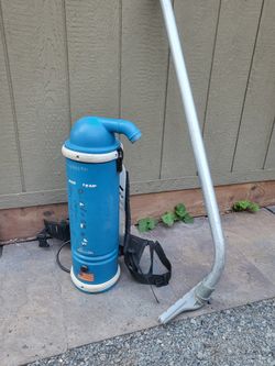 Smaller ProTeam backpack vacuum cleaner