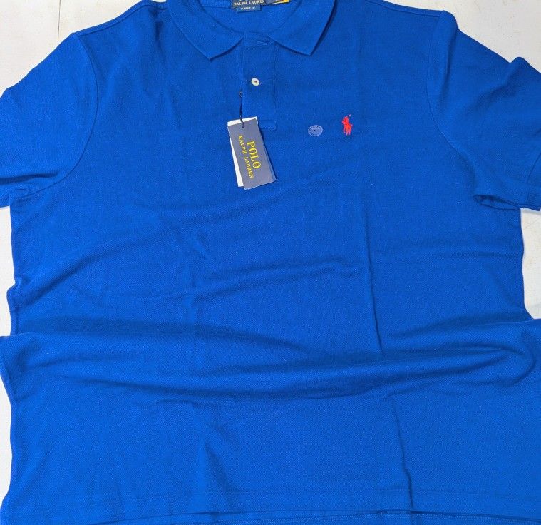 New men's polo XL short sleeve Collared Shirt