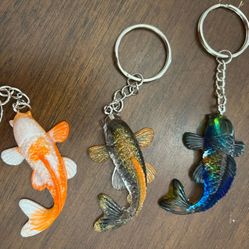 Koi Fish Keychain