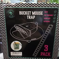 NIB Bucket Mouse Traps (3)