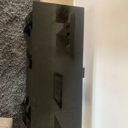 Glass Entertainment Stand