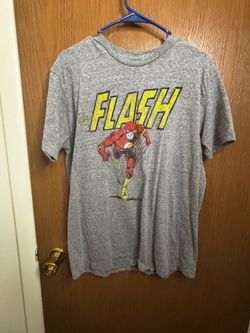 Grey Dc comics Flash shirt