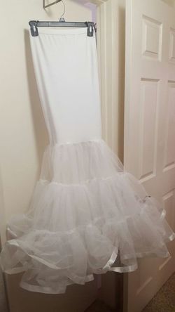 Small white petticoat