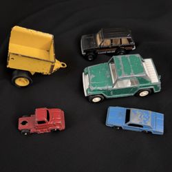 Antique toy cars