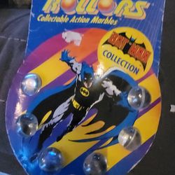 Vintage 1990 Batman Marbels
