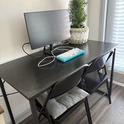 Desk 48” long black