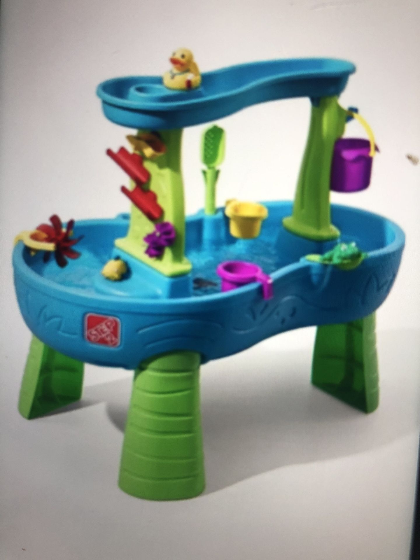Step 2 Rain Showers Splash Pond Water Table.  1,5 Years +