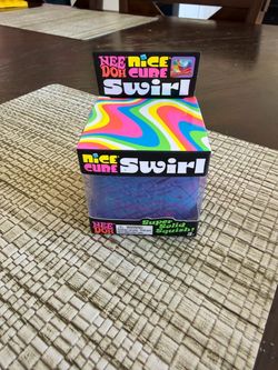 Nee Doh Nice Cube Swirl Squishy Toy