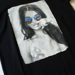 Men's Black Cool Summer Graphic T-shirt