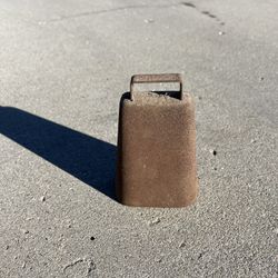 Vintage Metal Cowbell Antique 