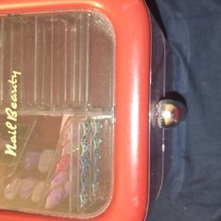Gel Polish And Uv Lamp With All The Accs