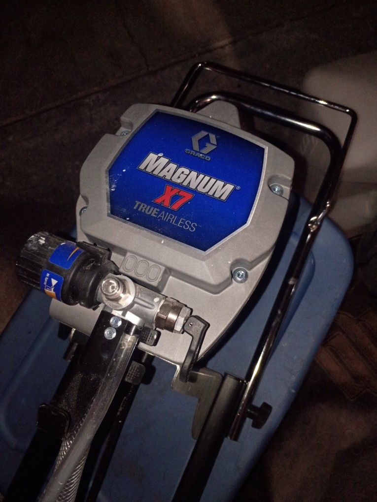 Magnum X7 Truly Airless Cart Electric Paint Sprayer.