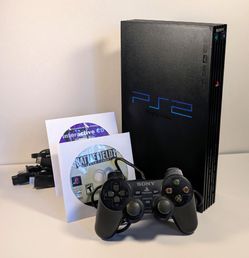 Sony PlayStation 2 (Fat) Videogame Console Bundle