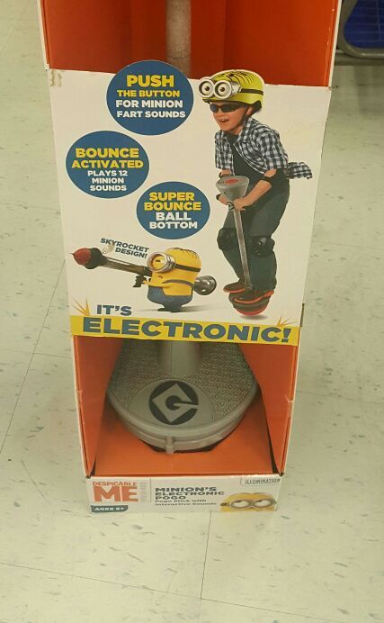 Minion hotsell pogo stick