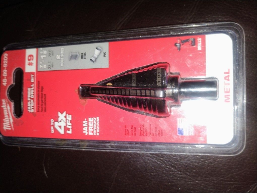 Brand New Milwaukee Step Bit