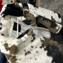 Fashion Nova Faux Fur Black Coat Jacket Womens Size Small