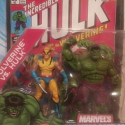 HULK VS WOLVERINE Action Figures(collectibles)