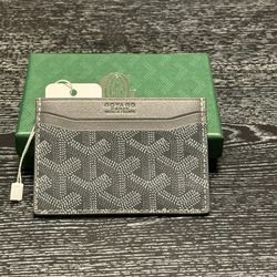 Goyard Card Holder Wallet - Gray