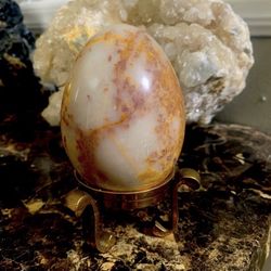 Antique Crystal Egg