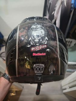 Scorpion helmet