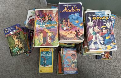 DVD/VHS Movies and Shows For Kids