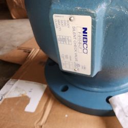 NIBCO F-910-B-LF 8" Flgd Inline LF Iron Check Valve NHDY0XL