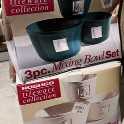 3 Pc Mixing Bowls (4x)