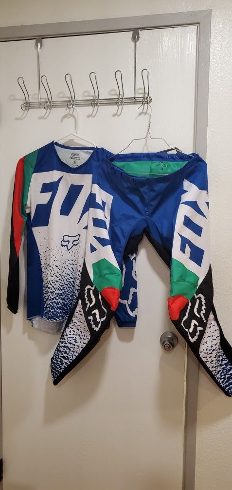 Fox Motocross Dirt Bike Jersey & Pants - Small