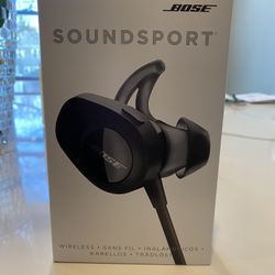 Bose Sound Sport Wireless Bluetooth Android And Apple Compatible Head Phones