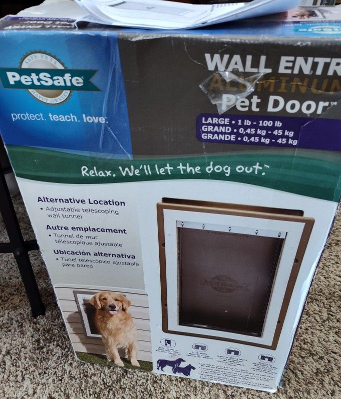 Pet Safer Wall Entry Per Door LG 10x16