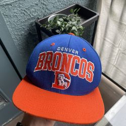 Vintage NFL Denver Broncos Snapback Hat 