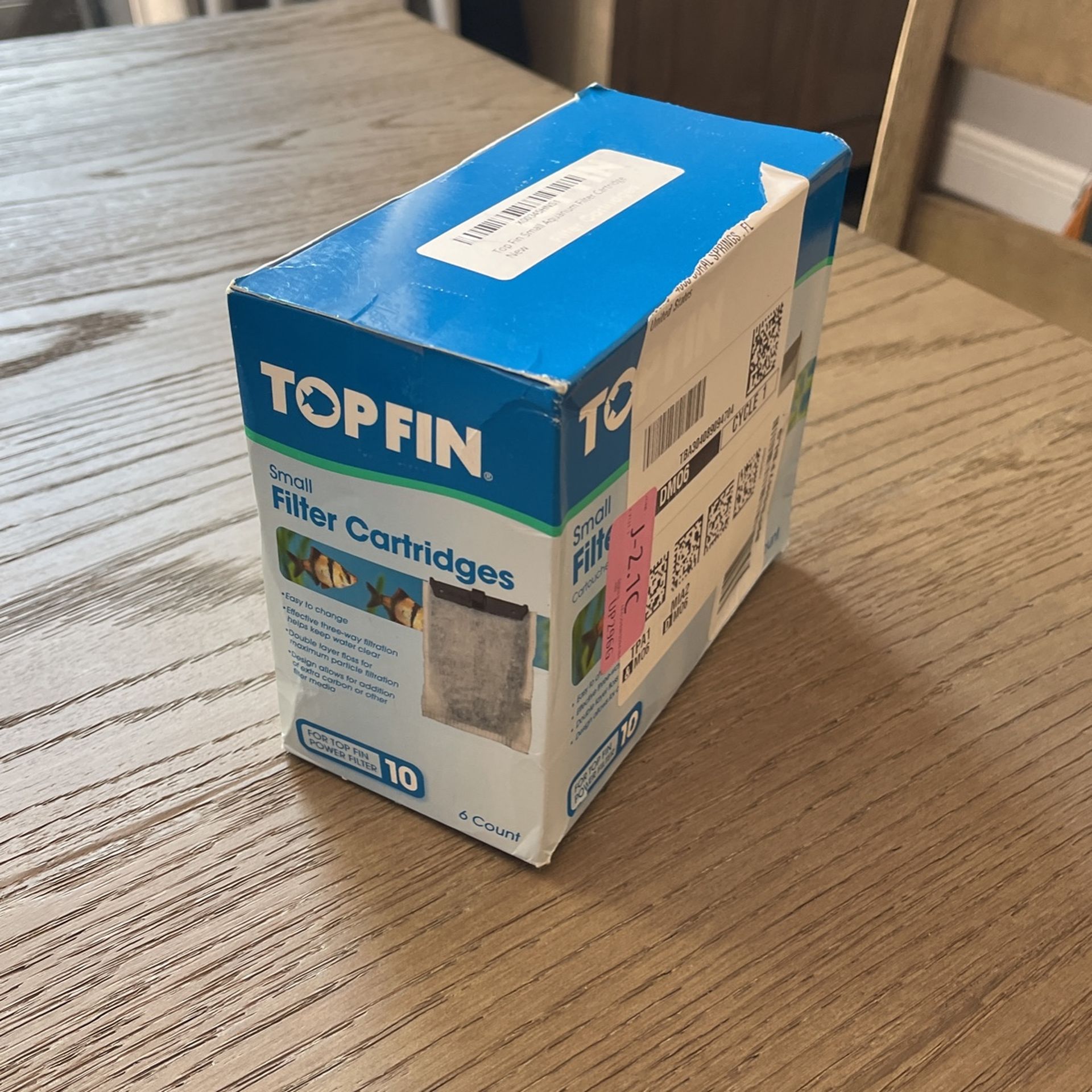 Top fin Small Filter Cartridges - New And Unopened