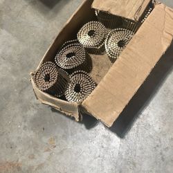 2 1/2” Coil Nails. . Free 16 Units.