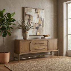 Elise 72" Sideboard, Latte