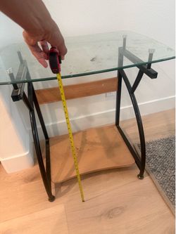 Glass Desk 30x30